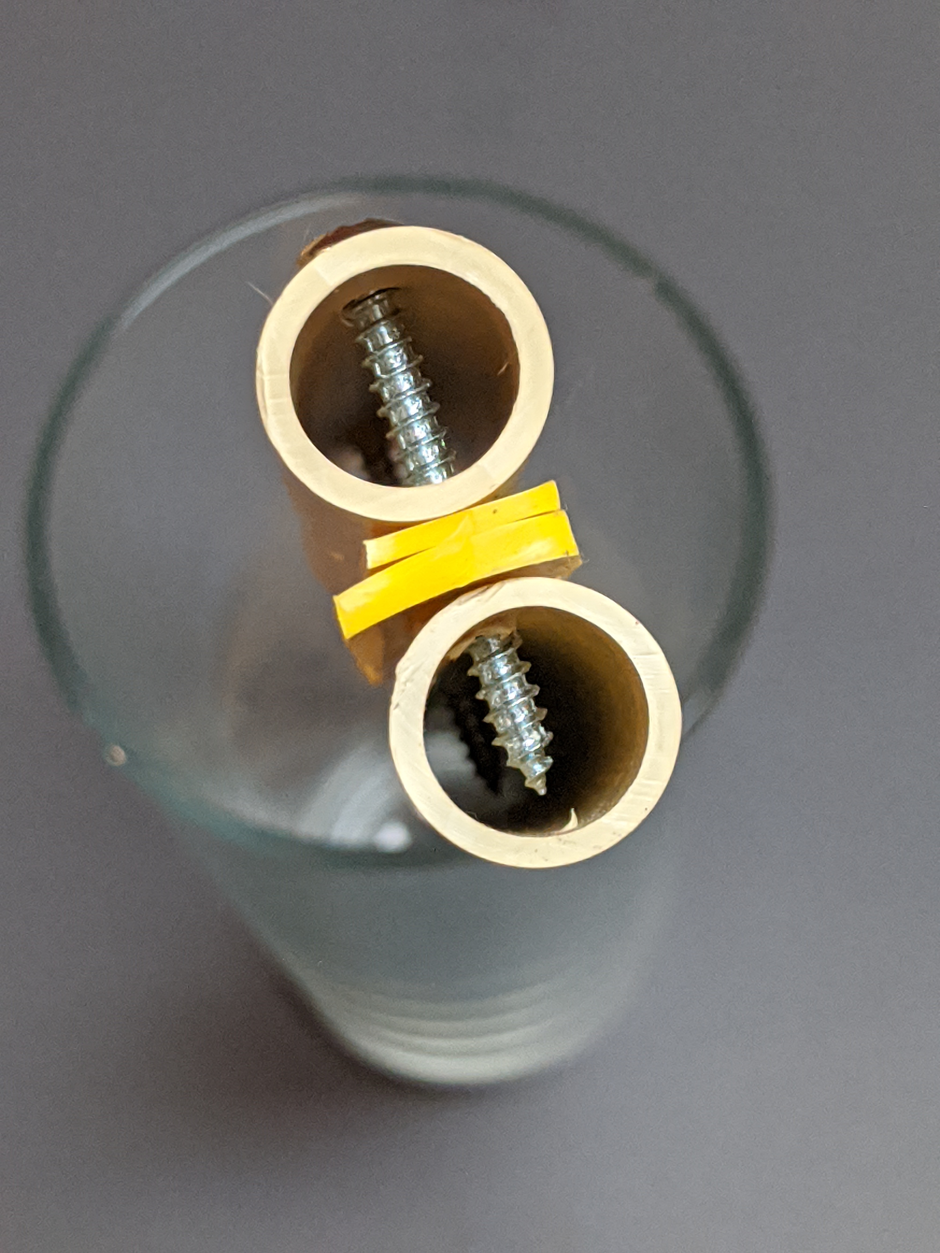 End view of the mandrel